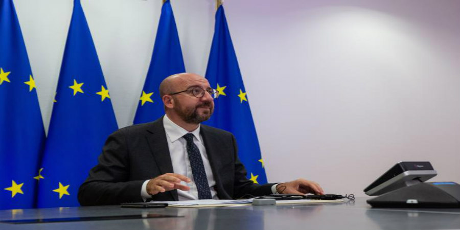Σ.Μισέλ: 'H Σύνοδος θα αφιερωθεί στην υιοθέτηση ευρωπαϊκής στρατηγικής θέσης για Αν.Μεσόγειο και Τουρκία'